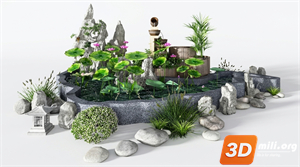Rockery Skp Files